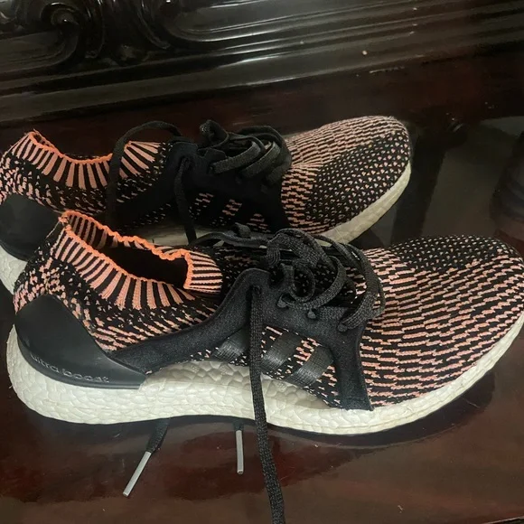 adidas gazelle silver green womens Adidas Ultra Boost Ash Peach V4 Women's – Pimp Kicks main image 1
